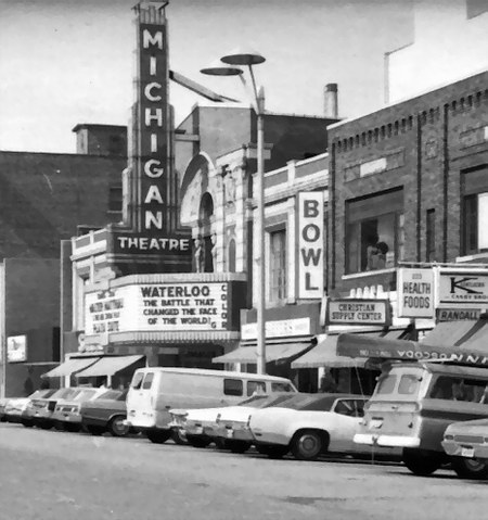 Michigan Theatre - 1965 Shot (newer photo)
